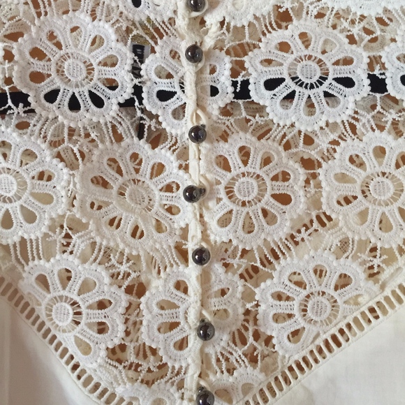 Tracy Reese Victorian Lace Blouse Size M NWOT - Picture 6 of 8